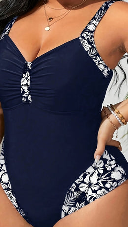 jkthpu-45 Simple Style One-piece Swimsuit