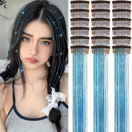 KissICON Sky Blue / 20inch KissIcon 18Pcs Hair Clips 20Inch - Heat Resistant