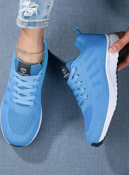 KissICON Footwear SKY BLUE / 36 Luxury Breathable Summer Women's Fashion Sneakers