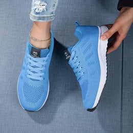 KissICON Footwear SKY BLUE / 36 Luxury Breathable Summer Women's Fashion Sneakers