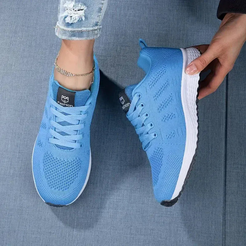 KissICON Footwear SKY BLUE / 37 Luxury Breathable Summer Women's Fashion Sneakers