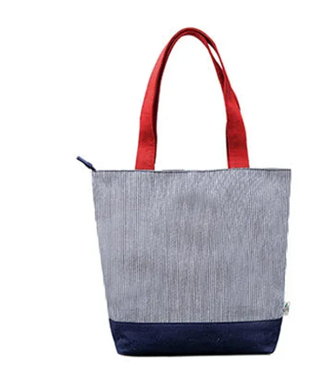 KissICON SKY BLUE Handbags Shoulder Bags Shopping Bag