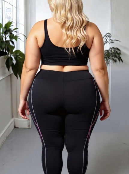 KissICON Sleek Stripe Leggings