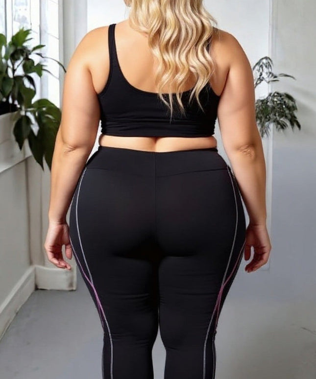 KissICON Sleek Stripe Leggings