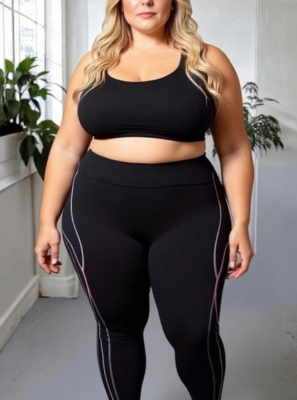 KissICON Sleek Stripe Leggings
