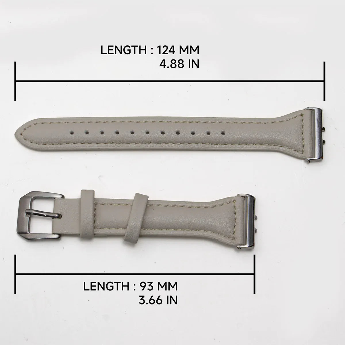 KissICON Slim Leather Strap For Samsung Galaxy Watch Fit 3 Wristband Bracelet Strap Correa For Samsung Galaxy Watch Fit 3 Replacement