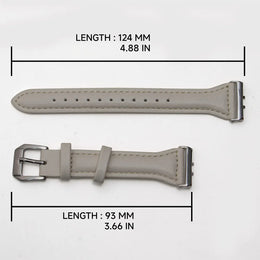 KissICON Slim Leather Strap For Samsung Galaxy Watch Fit 3 Wristband Bracelet Strap Correa For Samsung Galaxy Watch Fit 3 Replacement