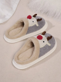 KissICON Smile PoP Cute Women Slippers Indoor Fuzzy Women