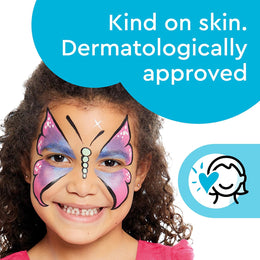 KissICON Snazaroo Halloween Face Paint Kit for Kids and Adults