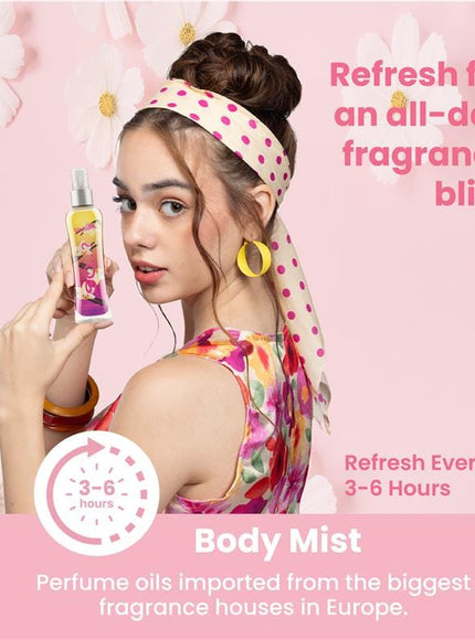 KissICON So 4x100ml Multipack Body Mist Bundle