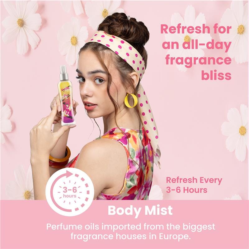 KissICON So 4x100ml Multipack Body Mist Bundle