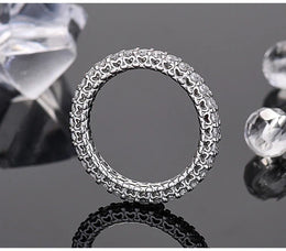 KissICON So-bling S925 Sterling Silver Ring – Zirconia Shine