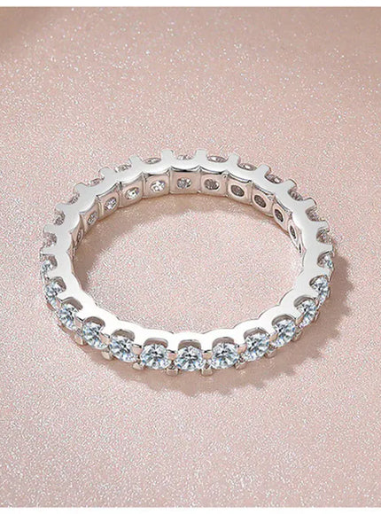 KissICON So-bling S925 Sterling Silver Ring – Zirconia Shine