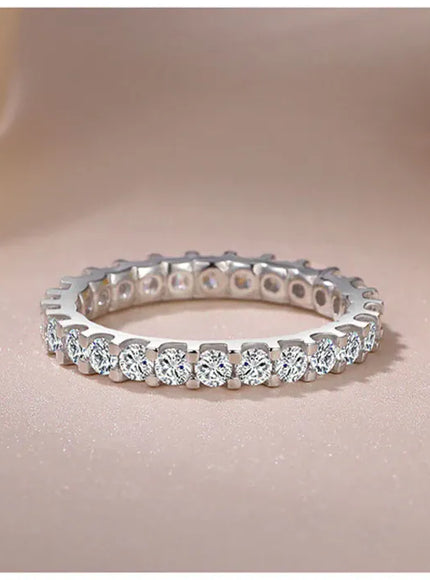 KissICON So-bling S925 Sterling Silver Ring – Zirconia Shine