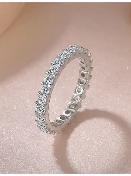 KissICON So-bling S925 Sterling Silver Ring – Zirconia Shine