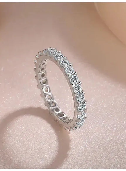 KissICON So-bling S925 Sterling Silver Ring – Zirconia Shine