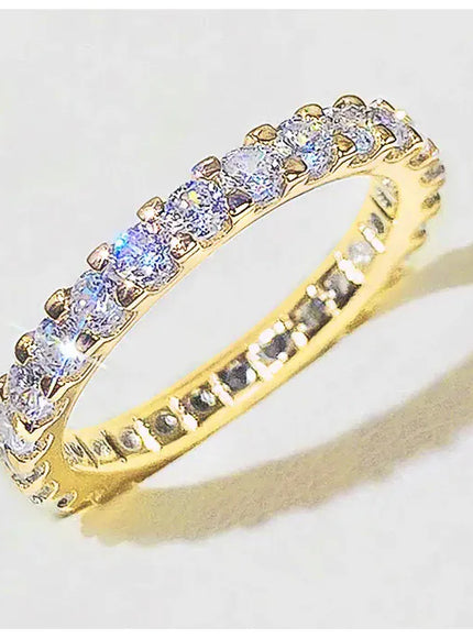 KissICON So-bling S925 Sterling Silver Ring – Zirconia Shine