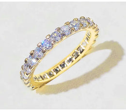 KissICON So-bling S925 Sterling Silver Ring – Zirconia Shine