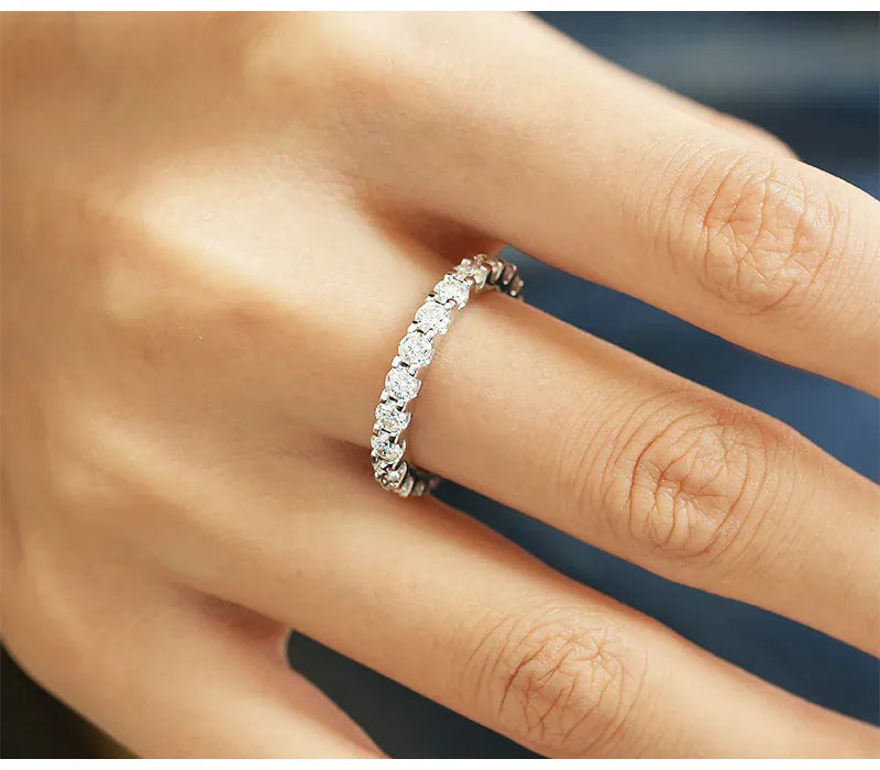 KissICON So-bling S925 Sterling Silver Ring – Zirconia Shine