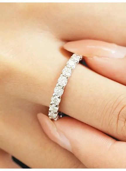KissICON So-bling S925 Sterling Silver Ring – Zirconia Shine