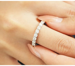 KissICON So-bling S925 Sterling Silver Ring – Zirconia Shine