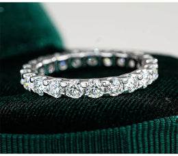 KissICON So-bling S925 Sterling Silver Ring – Zirconia Shine
