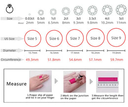 KissICON So-bling S925 Sterling Silver Ring – Zirconia Shine