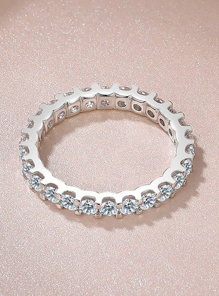 KissICON So-bling S925 Sterling Silver Ring – Zirconia Shine