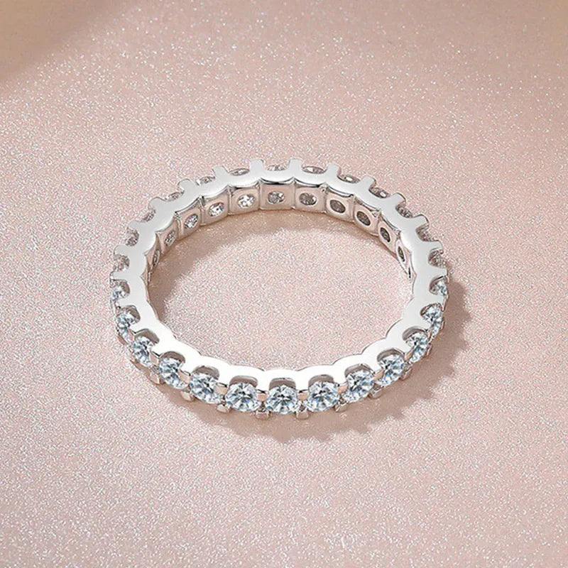 KissICON So-bling S925 Sterling Silver Ring – Zirconia Shine