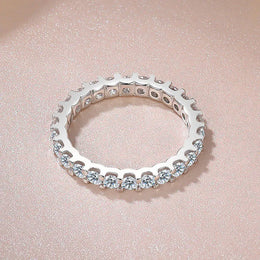 KissICON So-bling S925 Sterling Silver Ring – Zirconia Shine