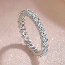 KissICON So-bling S925 Sterling Silver Ring – Zirconia Shine
