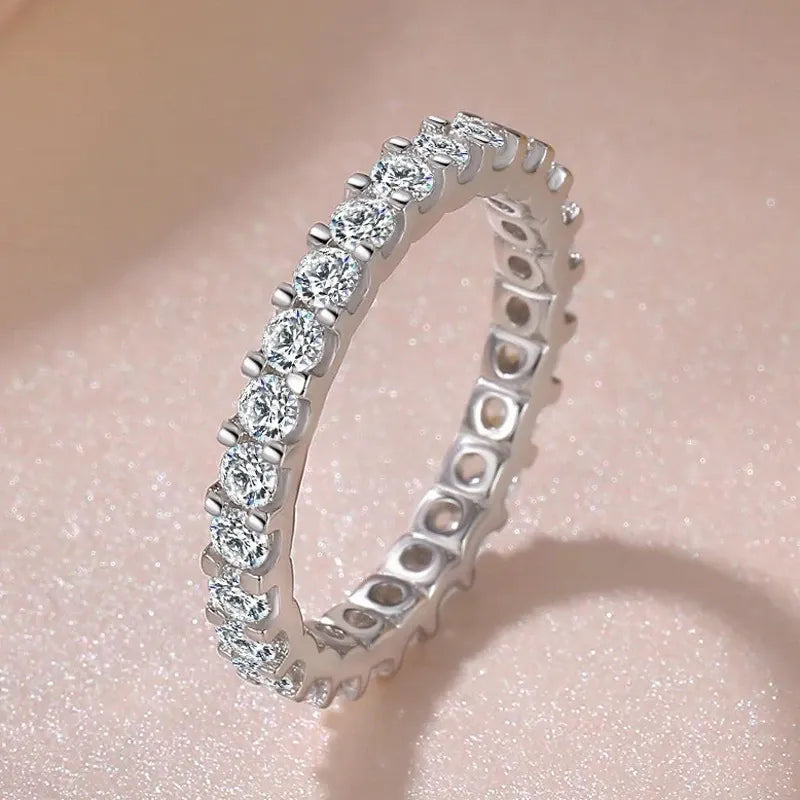 KissICON So-bling S925 Sterling Silver Ring – Zirconia Shine