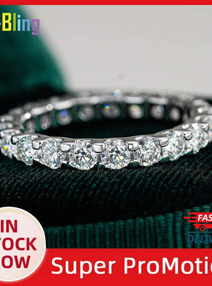 KissICON So-bling S925 Sterling Silver Ring – Zirconia Shine