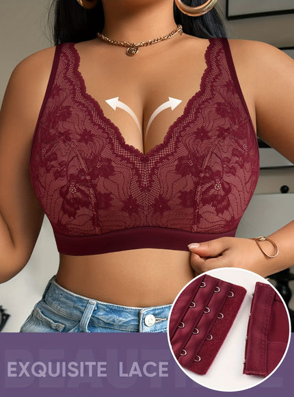 KissICON Soft Full Coverage Curve Lace Pushup Bra