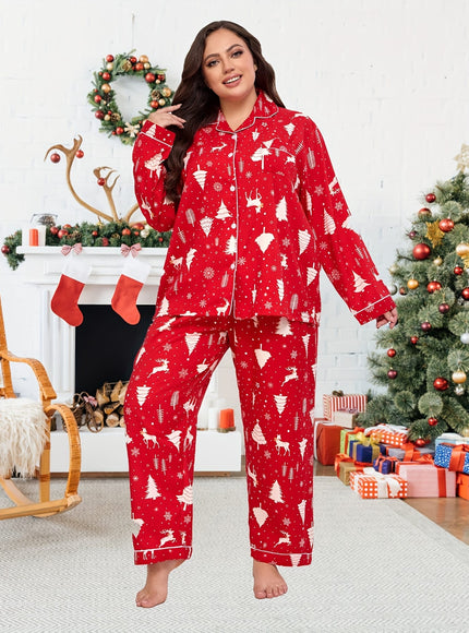KissICON Soft Printed Cozy Pajamas