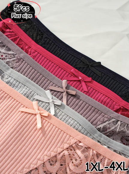 KissICON Soft Stretch Lace Lowwaist Thongs Elegant