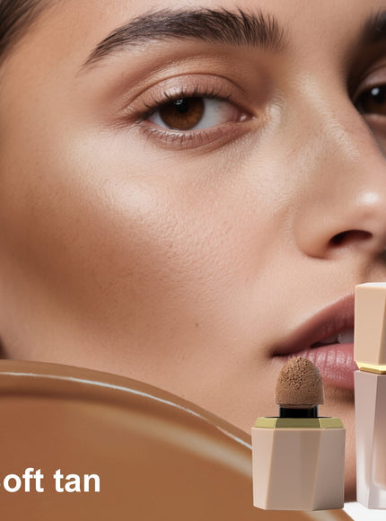 jkthpu-45 soft tan KissIcon Matte Contour Cream - Full Coverage Concealer
