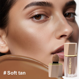 jkthpu-45 soft tan KissIcon Matte Contour Cream - Full Coverage Concealer