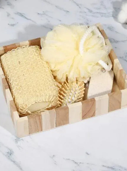 KissICON Spa Heart Shape Bathing Kit - Eco Friendly