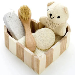 KissICON Spa Heart Shape Bathing Kit - Eco Friendly