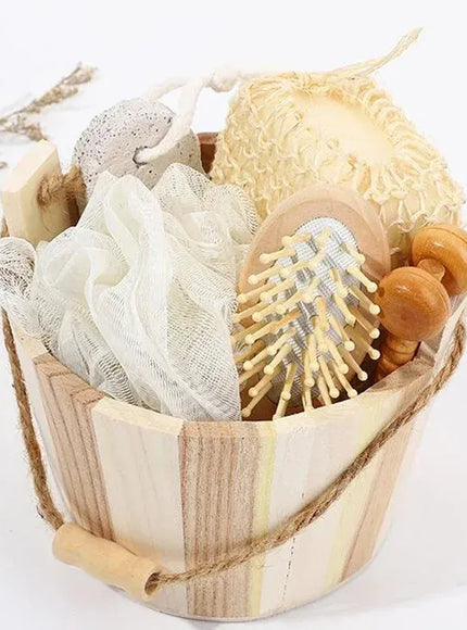 KissICON Spa Heart Shape Bathing Kit - Eco Friendly
