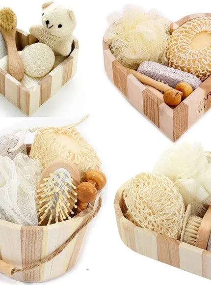 KissICON Spa Heart Shape Bathing Kit - Eco Friendly