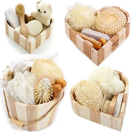 KissICON Spa Heart Shape Bathing Kit - Eco Friendly