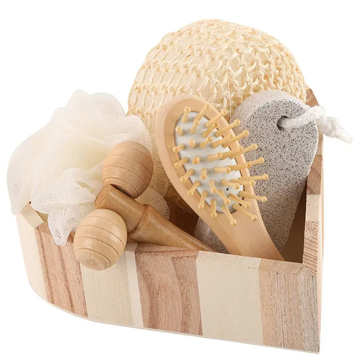 Spa Heart Shape Bathing Kit - Eco Friendly
