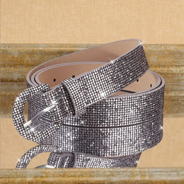 jkthpu-45 Sparkle  Shine Trendy Glitter Belt for Day to Night