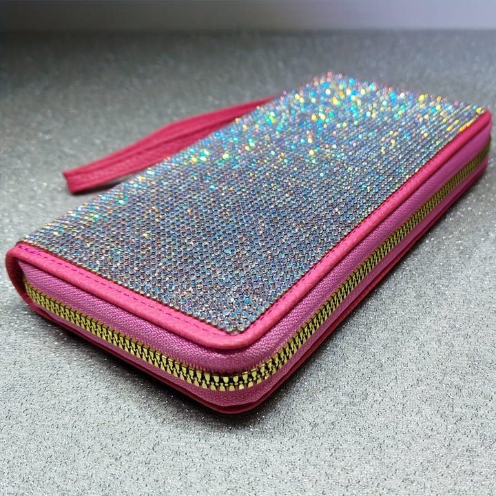 Encrusted Luxury Clutch Wallet Opulent Large  Divine