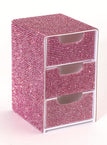 Sparkling Pink - Luxurious Three-Tier Diamond Drawer (1 Piece)
