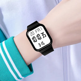 KissICON Sport Digital Watch For Men Women Waterproof Alarm