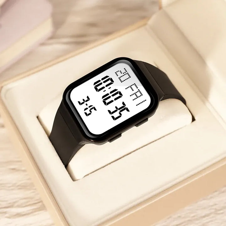 Sport Digital Watch For Men Women Waterproof Alarm