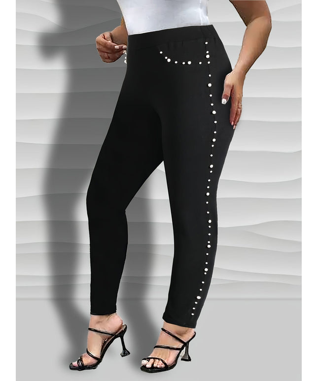jkthpu-45 Spring/Summer New Fashion Plus Size Leggings 2pcs